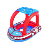 Flotteur pour bébé "Uv Careful" - Pop.ma - Maroc bouée piscine et plage avec protection soleil- Bestway Maroc