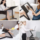 Support Ordinateur : Pliant Multifonctions Ergonomique - Pop.ma