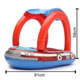 Flotteur pour bébé "Uv Careful" - Pop.ma - Maroc bouée piscine et plage avec protection soleil- Bestway Maroc