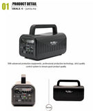 Batterie rechargeable avec panneau solaire - Pop.ma - Pop.ma