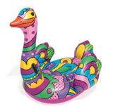 Flottant gonflable à chevaucher (AUTRUCHE) - Pop.ma - Flottant géant Maroc piscine et plage bouée