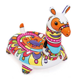 Flottant gonflable à chevaucher (LAMA) - Pop.ma - Flottant géant Maroc piscine et plage bouée