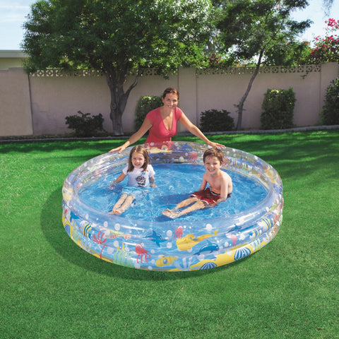PISCINE TRANSPARENTE «PLONGÉE PROFONDE»