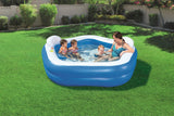 Grande Piscine gonflable octogonale avec sièges et appuie-tête