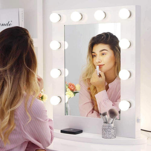 Miroir Maquillage Hollywood - Pop.ma - Pop.ma