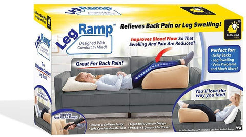 Coussin Soutien de jambe MAGIQUE - Leg Ramp - Pop.ma - douleurs au dos et lombaire Maroc