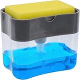 2 en 1 Distributeur Savon avec Porte-éponge - Pop.ma - Pop.ma