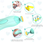 Coupe ongle pour bébé Lime éléctrique maroc soin bébé nouveau né