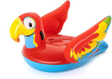 Flottant gonflable à chevaucher Géant (PARROT) - Pop.ma - Flottant géant Maroc piscine et plage bouée - Bestway Maroc 