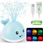 Baleine Lumineuse avec Jet d'eau