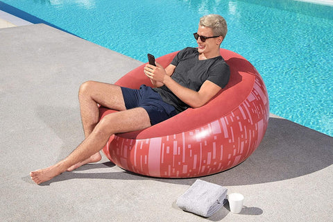 summer 2021, fauteil gonflable, été 2021, maroc été, piscine 