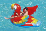 Flottant gonflable à chevaucher Géant (PARROT) - Pop.ma - Flottant géant Maroc piscine et plage bouée - Bestway Maroc 