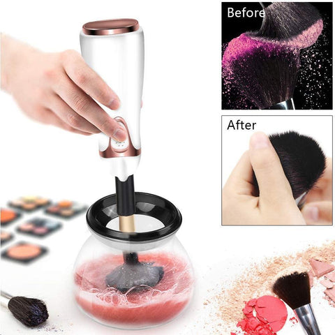 Nettoyeur de pinceaux maquillage électrique - Pop.ma - Pop.ma
