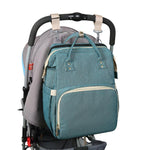 Sac à dos à langer bébé avec lit matelas, 4 en 1 Multifonction - Pop.ma - Pop.ma