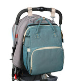 Sac à dos à langer bébé avec lit matelas, 4 en 1 Multifonction - Pop.ma - Pop.ma