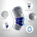 Genouillère de compression en silicone