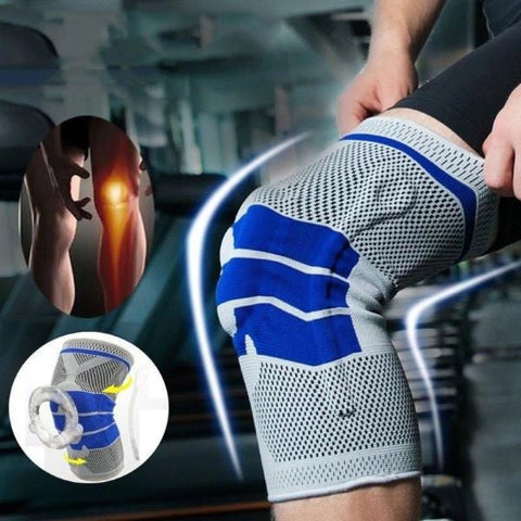 Genouillère de compression en silicone